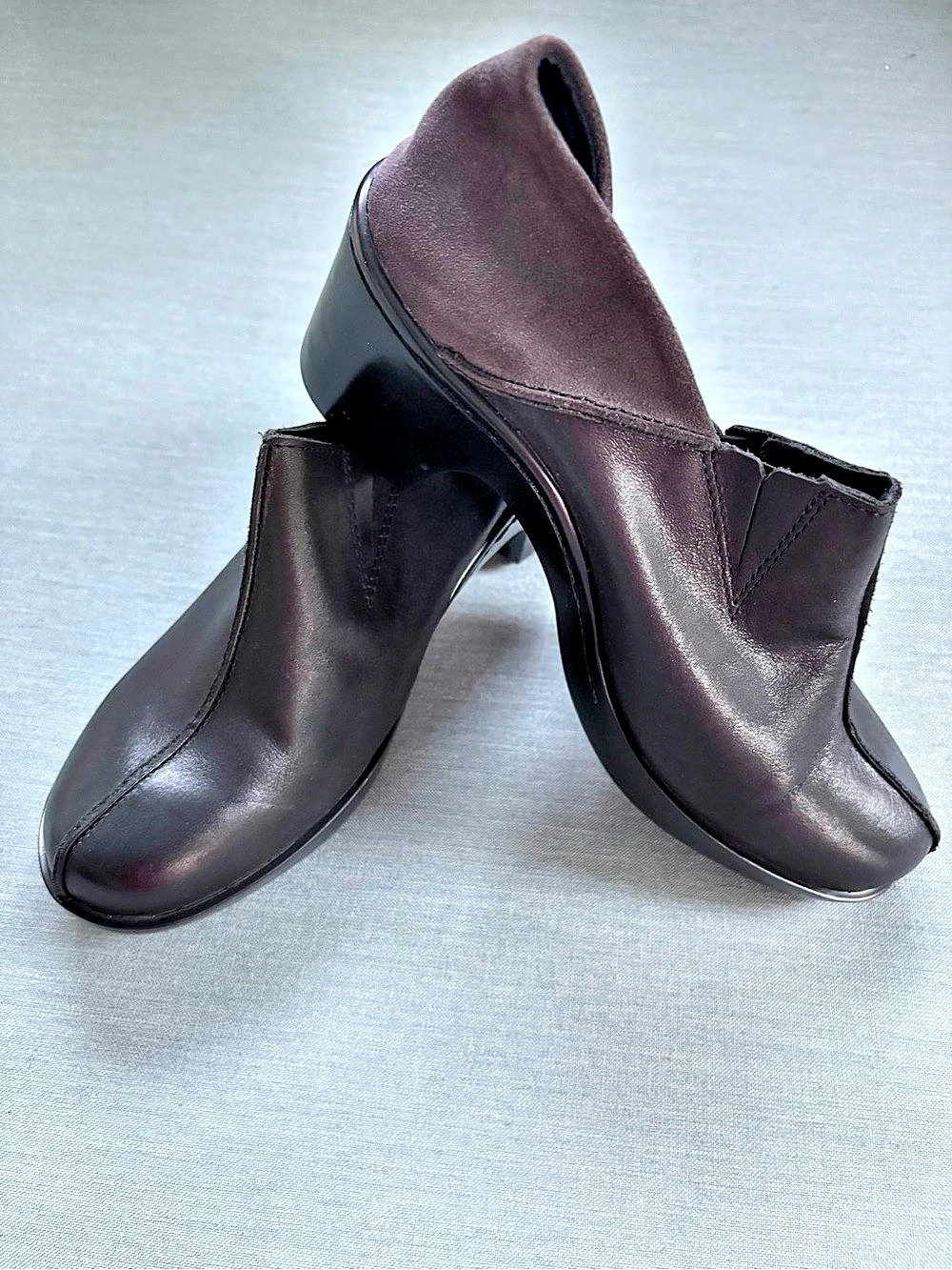 Ariat Country Mule Leather Heeled Ankle Boots US 9 Black